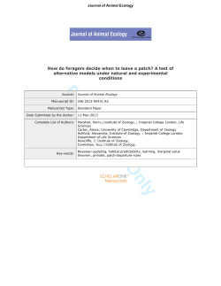 For Review Only - Open Research Exeter