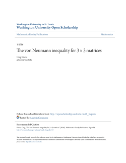 The von Neumann inequality for 3 &times; 3 matrices