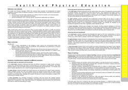 HPE Scope and Sequence - Emu Park State School