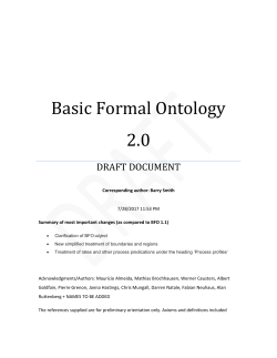 2.2 Specifically dependent continuant