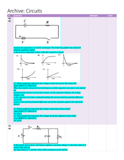 Circuit Multiple Choice Archive