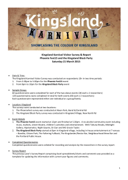 Question 1. How many people came with you today?