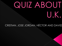 QUIZ ABOUT U.K.