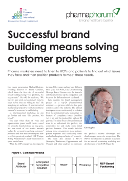 TPSi Successful Brand Building Means Solving Customer Problems