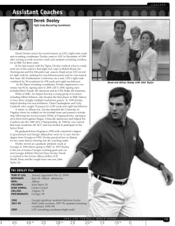 Assistant Coaches