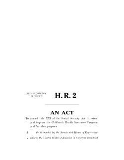 HR 2 - American Benefits Council