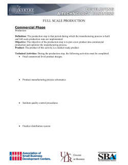 Full Scale Production