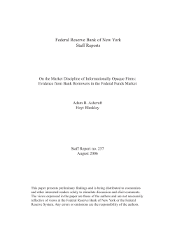 On the Market Discipline of Informationally-Opaque Firms