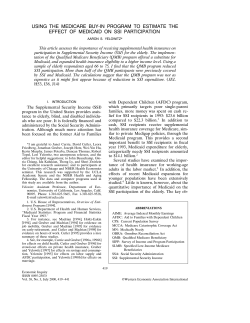 Yelowitz, Economic Inquiry, 2000