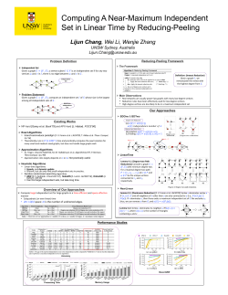 Computing A Near-Maximum Independent Set in