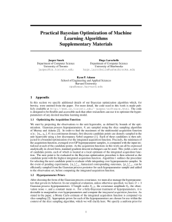 Practical Bayesian Optimization of Machine Learning Algorithms