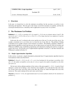Notes - CS.Duke