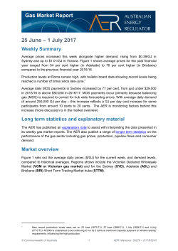 6. Gas Supply Hub - Australian Energy Regulator