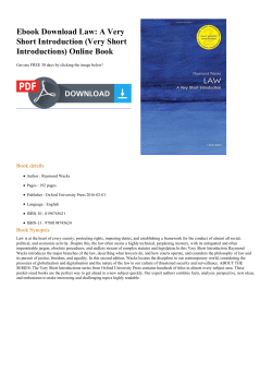 A Very Short Introduction (Very Short Introductions)