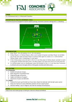 COACH: DATE OF SESSION: