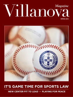 It`S Game tIme foR SPoRtS law
