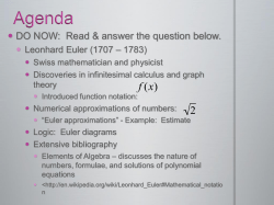Agenda - wuchevicha