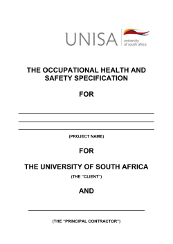 occupational and safety