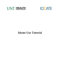 Ideate Use Tutorial