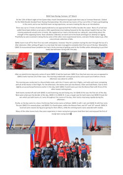 NSSA Team Racing, Farmoor, 12th March