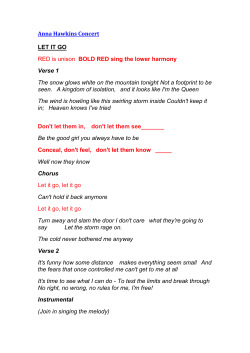 Anna Hawkins - Waikato Rivertones Chorus