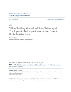 Race/Ethnicity of Employees in the Largest Construction Firms in the