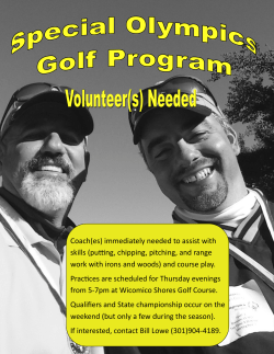 immediately needed to assist with skills (putting, chipping, pitching