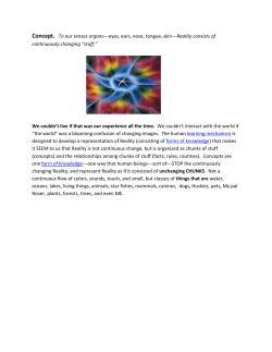 Concepts. - People Server at UNCW