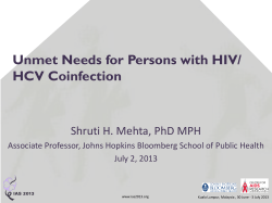 Hepatitis C Prevention and Treatment: Progress and