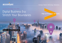 Digital Business Era: Stretch Your Boundaries