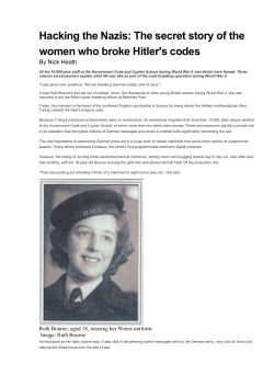 Irene Dixon with The National Museum of Computing`s Colossus.