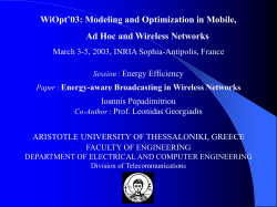 Energy-aware Broadcasting in Wireless Networks