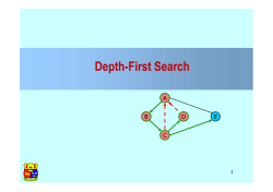 Depth-First Search - University College Cork