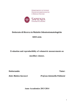 Fig 2: 3D scans of maxillary sinuses, airway area and volume.