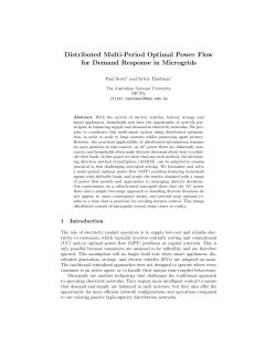 Distributed Multi-Period Optimal Power Flow for Demand Response