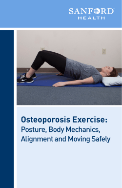 Osteoporosis Exercise