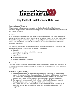 Flag Football - Emmanuel College