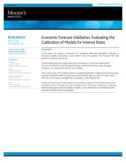 Economic Forecast Validation: Evaluating the Calibration of Models