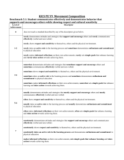 Movement Social Skills Assessment Fichier