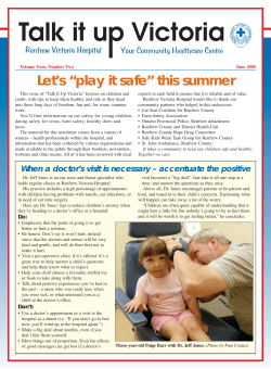 Let`s &ldquo;play it safe&rdquo; this summer