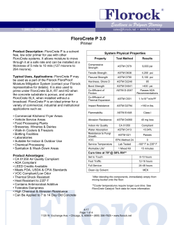 FloroCrete P 3.0 Primer