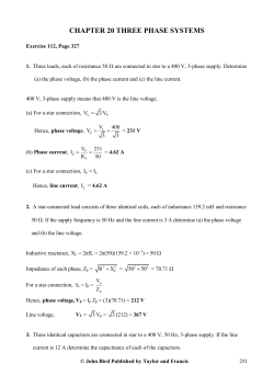 chapter 20 three phase systems