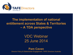 PPT - TAFE Directors Australia
