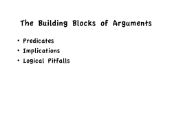 Predicates, implications