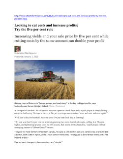 Looking to cut costs and increase profits? Try the