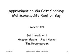 Multicommodity Rent or Buy: Approximation Via Cost