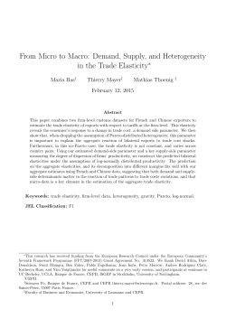 From Micro to Macro: Demand, Supply, and Heterogeneity in the