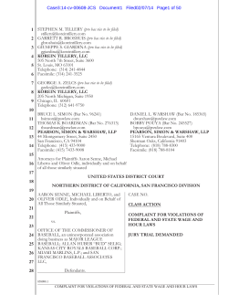 Senne v. MLB - Amazon Simple Storage Service (S3)