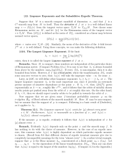 §12. Liapunov Exponents and the Subadditive Ergodic Theorem