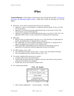 Lecture Notes - Computer and Information Science